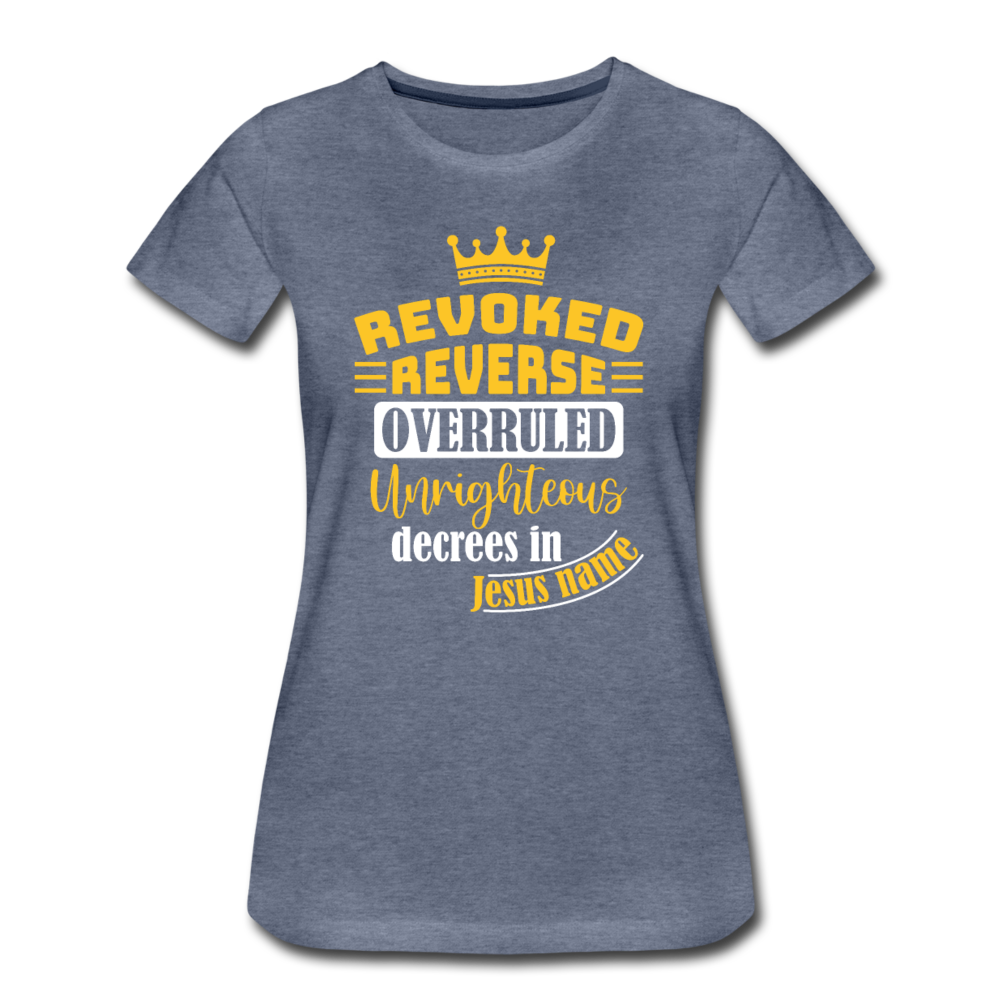 Women’s Premium T-Shirt - heather blue