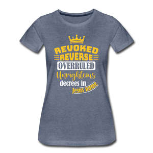 Women’s Premium T-Shirt - heather blue