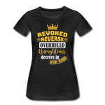 Women’s Premium T-Shirt - charcoal grey