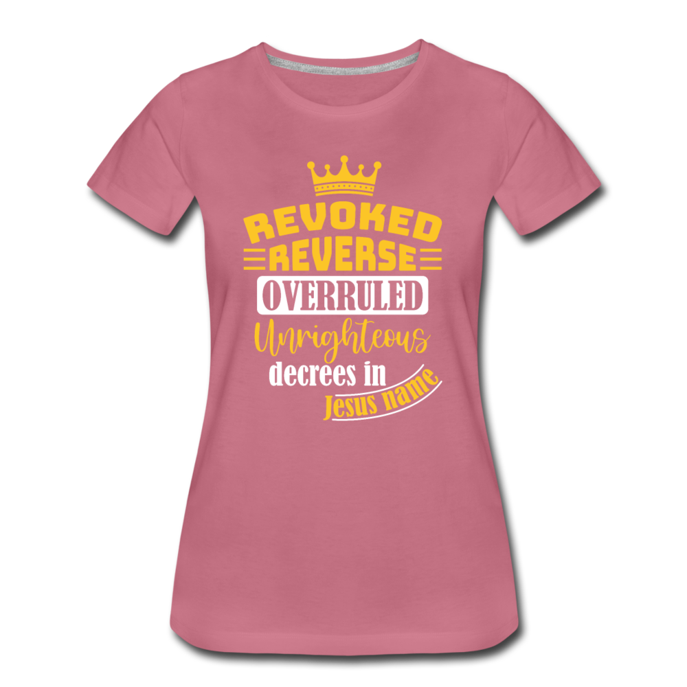 Women’s Premium T-Shirt - mauve