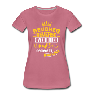 Women’s Premium T-Shirt - mauve