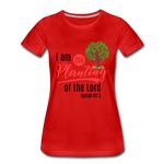 Isaiah 61 Women’s Premium T-Shirt - red