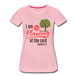 Isaiah 61 Women’s Premium T-Shirt - rose shadow