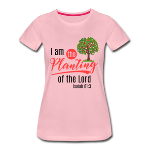 Isaiah 61 Women’s Premium T-Shirt - rose shadow