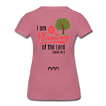 Isaiah 61 Women’s Premium T-Shirt - mauve