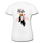 Wife Material Women’s T-Shirt EU/US - white