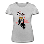 Wife Material Women’s T-Shirt EU/US - heather grey