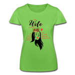 Wife Material Women’s T-Shirt EU/US - light green