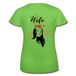 Wife Material Women’s T-Shirt EU/US - light green