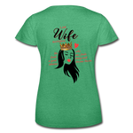 Wife Material Women’s T-Shirt EU/US - heather green