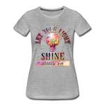 SHINE. Women’s Premium T-Shirt - heather grey