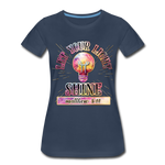 SHINE. Women’s Premium T-Shirt - navy