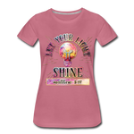 SHINE. Women’s Premium T-Shirt - mauve