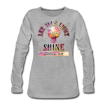 SHINE - Women's Premium Longsleeve Shirt - heather grey
