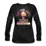 SHINE - Women's Premium Longsleeve Shirt - charcoal grey