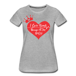 Women’s Premium T-Shirt - heather grey