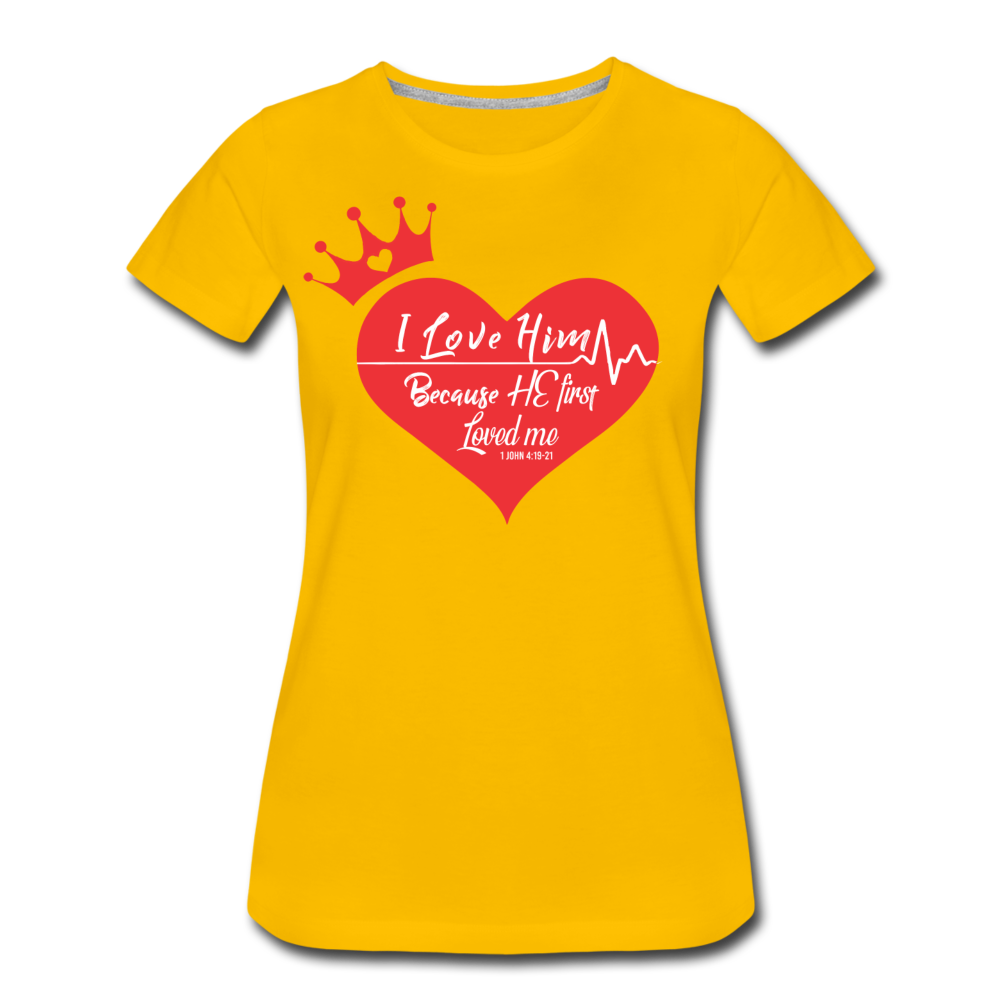 Women’s Premium T-Shirt - sun yellow