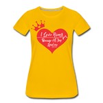 Women’s Premium T-Shirt - sun yellow