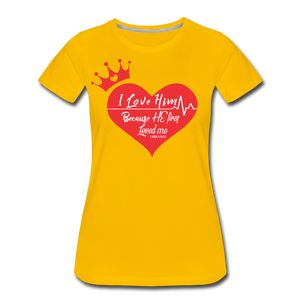 Women’s Premium T-Shirt - sun yellow