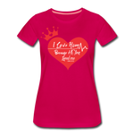 Women’s Premium T-Shirt - dark pink