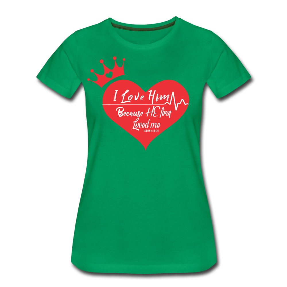 Women’s Premium T-Shirt - kelly green