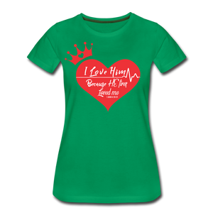 Women’s Premium T-Shirt - kelly green