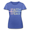 Faith Always- Women’s T-Shirt - heather blue