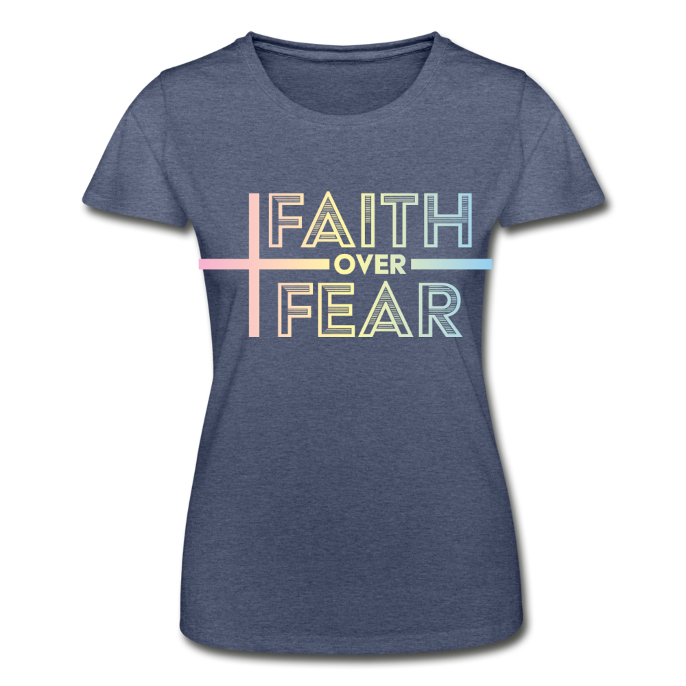 Faith Always Women’s T-Shirt - heather navy