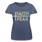 Faith Always Women’s T-Shirt - heather navy