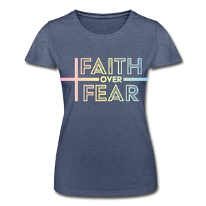 Faith Always Women’s T-Shirt - heather navy