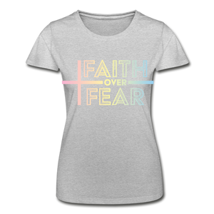 Faith Always Women’s T-Shirt - heather grey