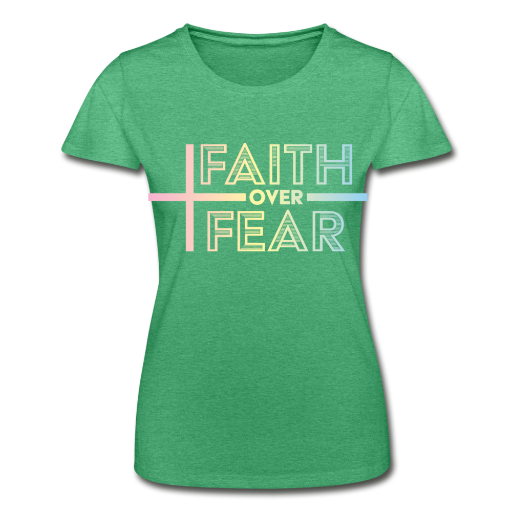 Faith Always Women’s T-Shirt - heather green