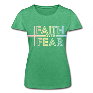 Faith Always Women’s T-Shirt - heather green