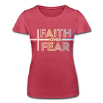 Faith Always Women’s T-Shirt - heather red