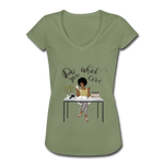 Passion- Women’s Vintage T-Shirt - olive