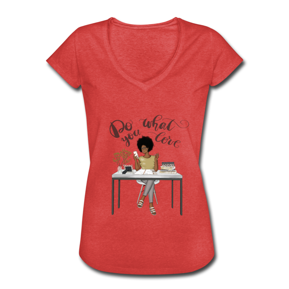 Passion- Women’s Vintage T-Shirt - heather red