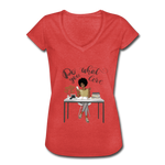 Passion- Women’s Vintage T-Shirt - heather red