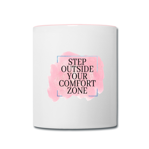 eMPOWERMENT- Contrasting Mug - white/pink