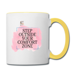 eMPOWERMENT- Contrasting Mug - white/yellow