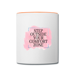 eMPOWERMENT- Contrasting Mug - white/orange