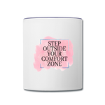 eMPOWERMENT- Contrasting Mug - white/cobalt blue