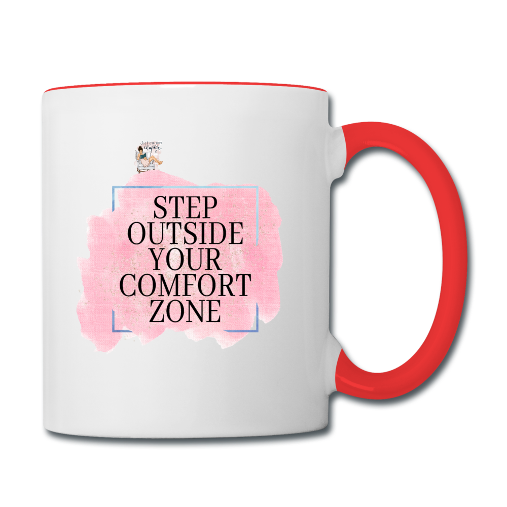 eMPOWERMENT- Contrasting Mug - white/red